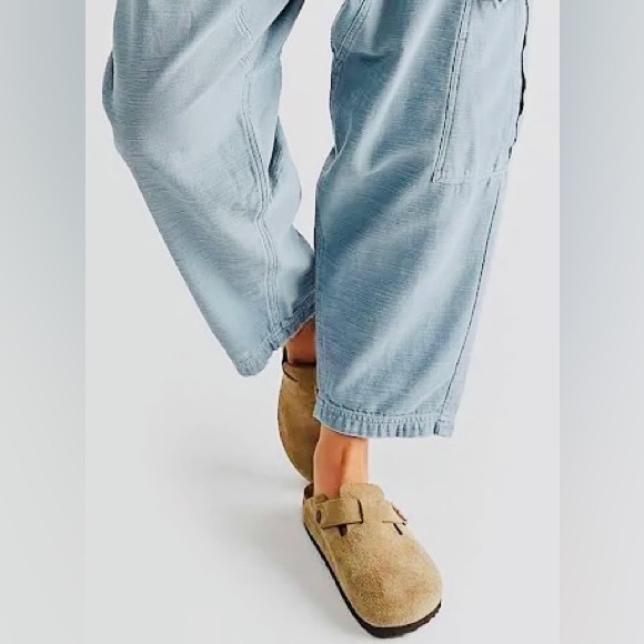 Birkenstock Boston taupe sandals - Picture 4 of 8